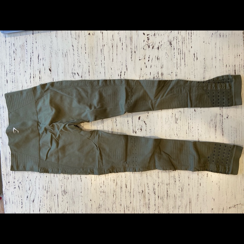 Gymshark Green Energy Seamless Leggings